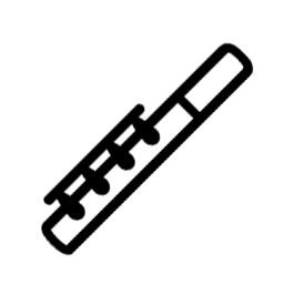 dwarsfluit icon
